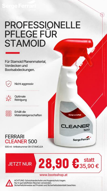 Ferrari Cleaner 500 ml - Spezialreiniger für Stamoid Planenmaterial