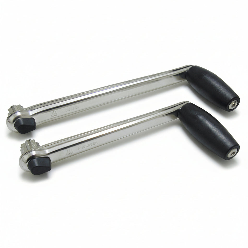 ANDERSEN Winschkurbel Light Version mit Sicherung - erhältlich in 8 Zoll und 10 Zoll
