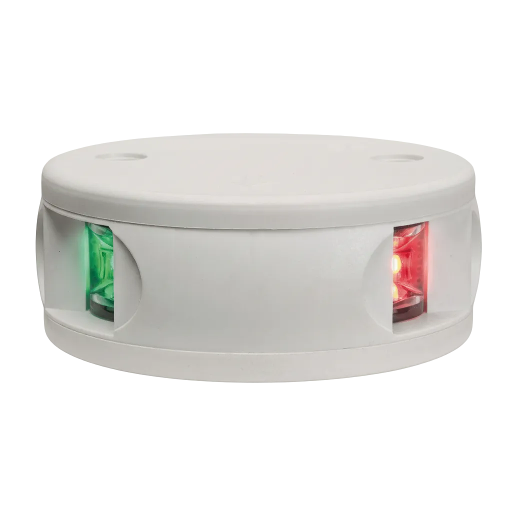 Aqua Signal AS34 LED 2-Farben Kombileuchte | 12/24V | IP67 | BSH | weiß/schwarz Weiß