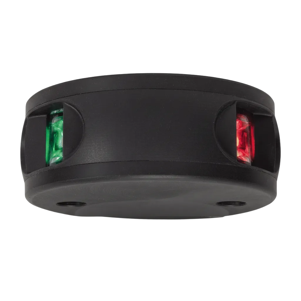 Aqua Signal AS34 LED 2-Farben Kombileuchte | 12/24V | IP67 | BSH | weiß/schwarz Schwarz