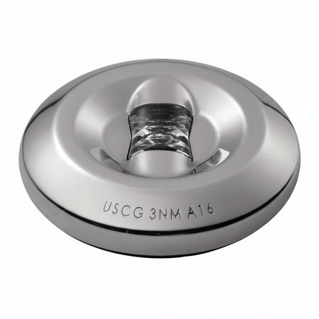 Attwood LED Hecklicht Aufbau rund Edelstahl | 3NM | USCG/COLREGS | Boote bis 50m
