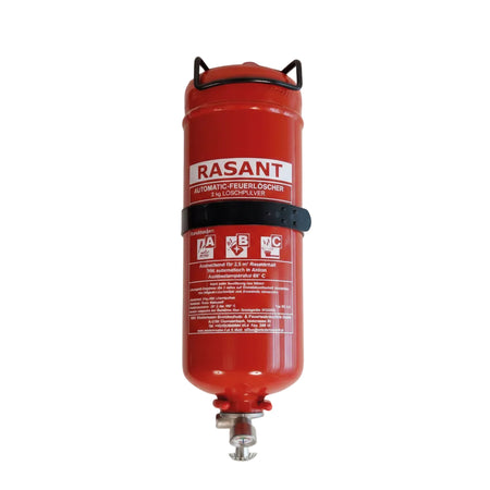 Automatische Feuerlöschanlage – Pulver & FK-5-1-12 – Brandschutz für Motorräume