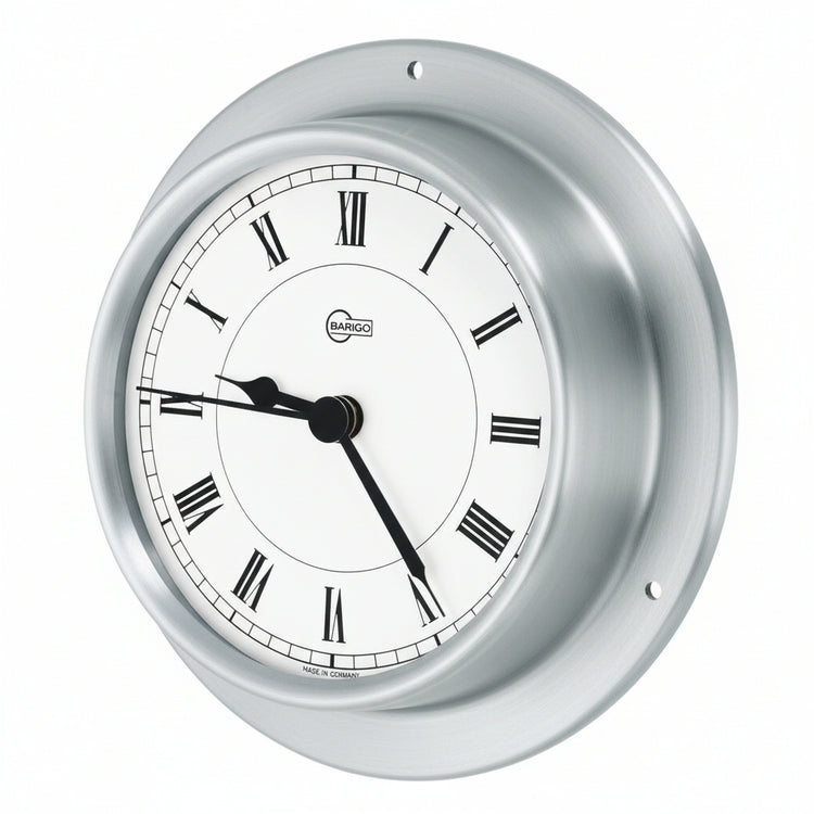 BARIGO Sky Schiffsuhren - Edelstahl Barometer & Quarzuhr Made in Germany Quarzuhr