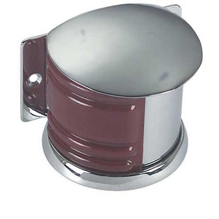 Forresti & Suardi Positionsleuchten Set - Backbord Steuerbord Heck Messing verchromt 12V Backbord