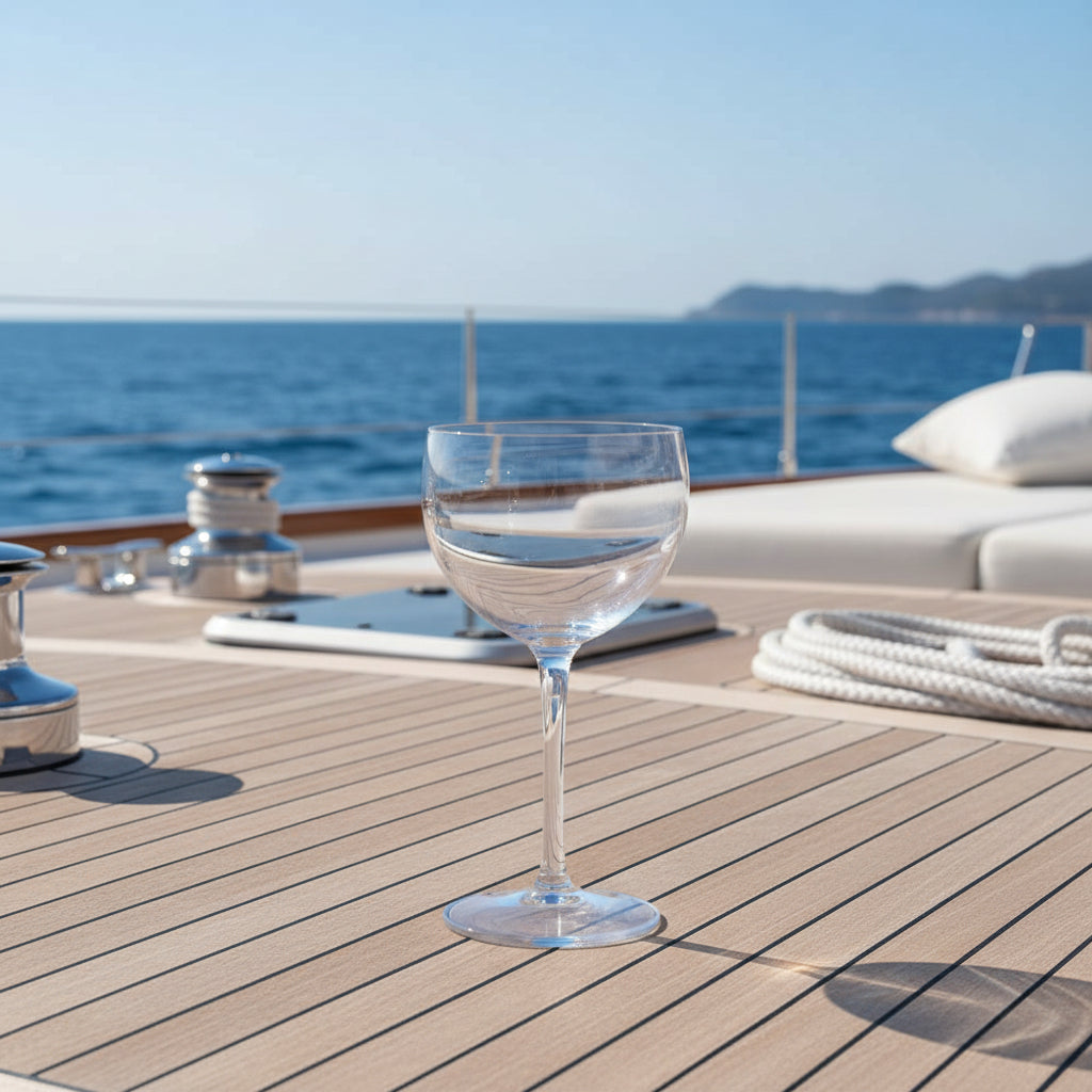 Balloonglas transparent Polycarbonat 180mm - Weinglas spülmaschinenfest MW1010