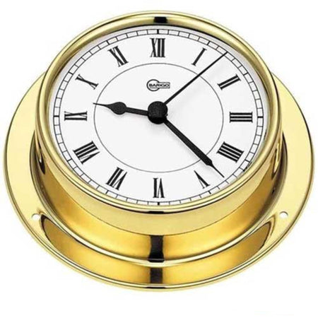 BARIGO Quarzuhr Serie Tempo BR6710 - Messing hochglanzpoliert 70mm