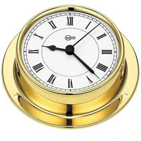BARIGO Quarzuhr Serie Tempo BR683 - Messing hochglanzpoliert 85mm