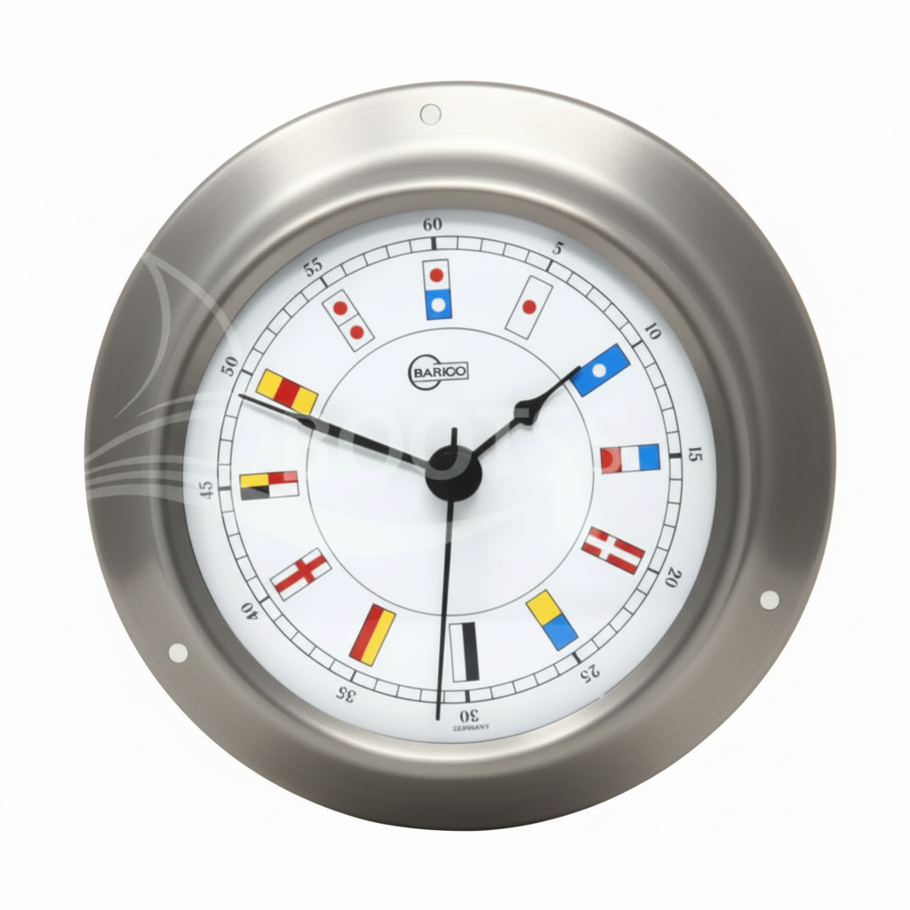 BARIGO Sky Quarzuhr - Edelstahl gebürstet, 85 mm