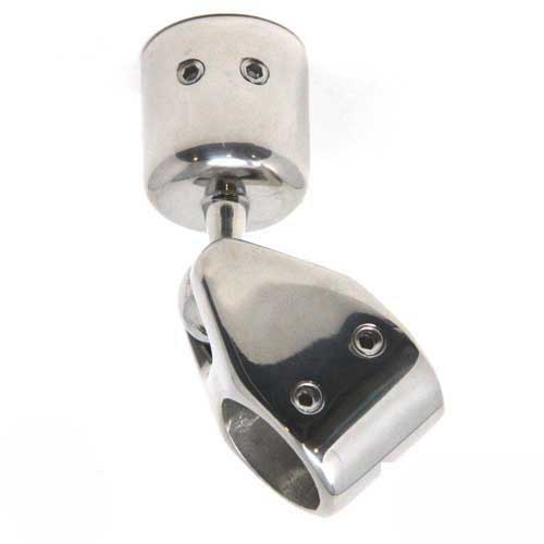 Bimini Kugelgelenk Edelstahl A4 - Sonnensegel Montagebügel für 22mm/25mm