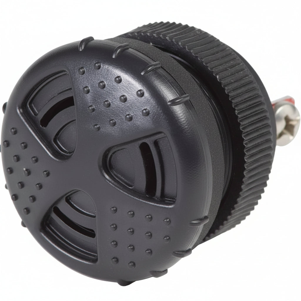Blue Sea Systems Floyd Bell Turbo Series Alarm BS1070-B5 – Schallsignalgeber 85-103 dB(A), 12/24V, IP68, Ø26mm
