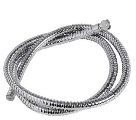 OSCULATI Brauseschlauch Chrome Edelstahl 1/2" + 3/8" - 2,5m