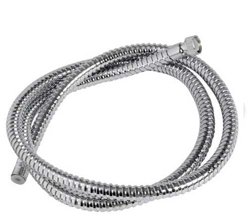 OSCULATI Brauseschlauch Chrome Edelstahl 1/2" + 3/8" - 2,5m