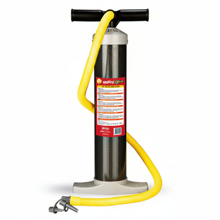 Bravo SUP-Luftpumpe 4 Hochdruck-Handpumpe aus Aluminium und Polypropylen mit Bajonett-Adapter für SUP-Boards und Schlauchboote
