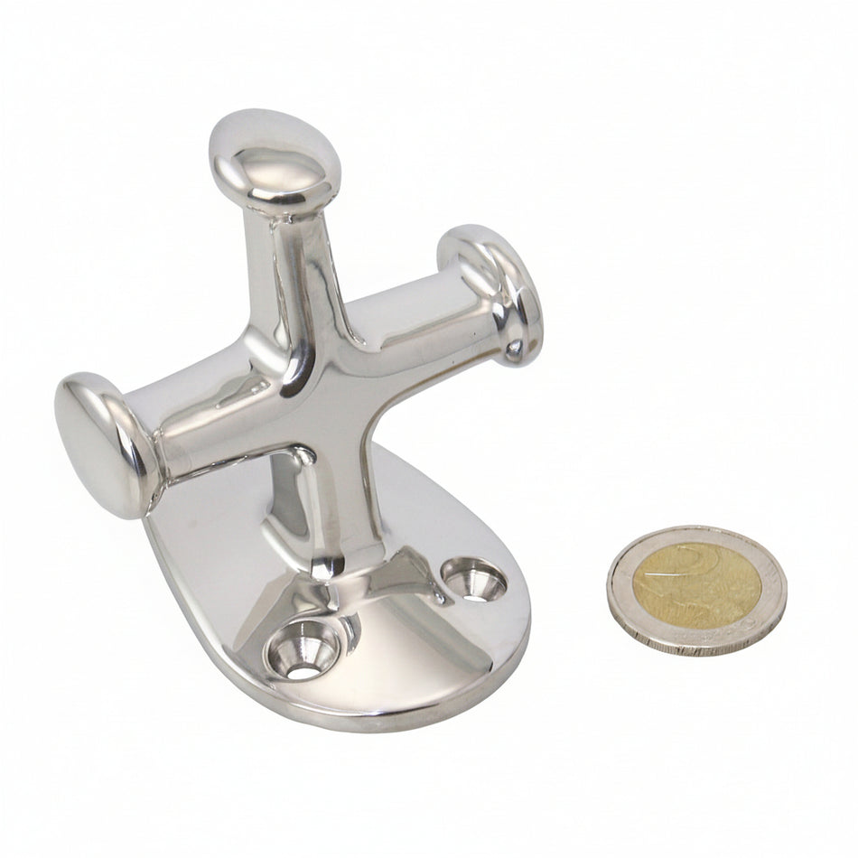 Bug-Kreuzpoller klein Edelstahlfeinguss 1.4401