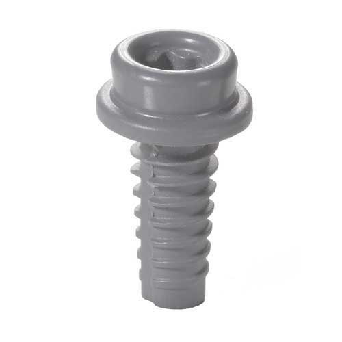 CAF-COMPO Schraube Kunststoff Drehverschluss 16mm weiß cream grau schwarz rostfrei hellgrau 10