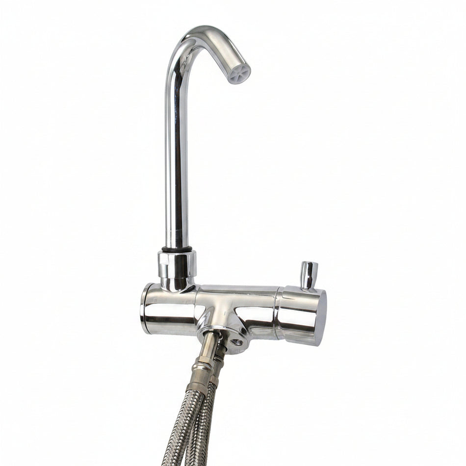 CAN Einhebel-Mischbatterie RB1853 – Klappbar, verchromt, Gewinde 1/2"