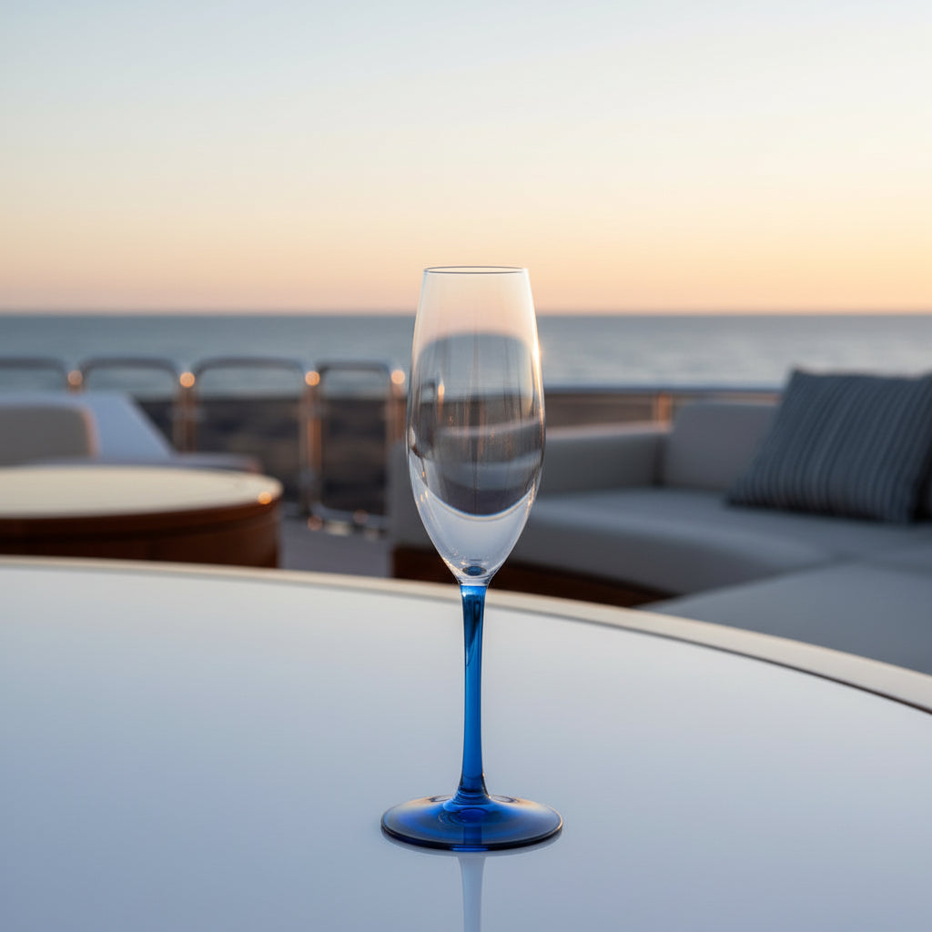 Marine Business Sektgläser Party - Polycarbonat Ø 4,3cm Höhe 24cm - 6 Stk.