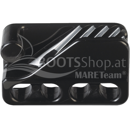 CLAMCLEAT® CL234 - Professionelle Nylon-Klemme für 6-12mm Leinen schwarz