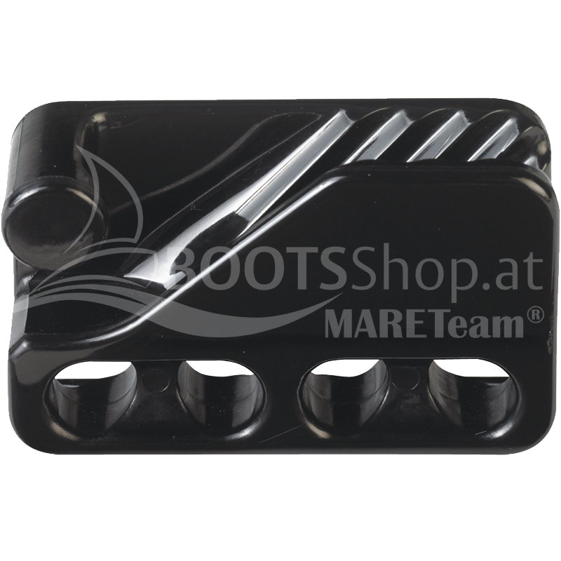 CLAMCLEAT® CL234 - Professionelle Nylon-Klemme für 6-12mm Leinen schwarz