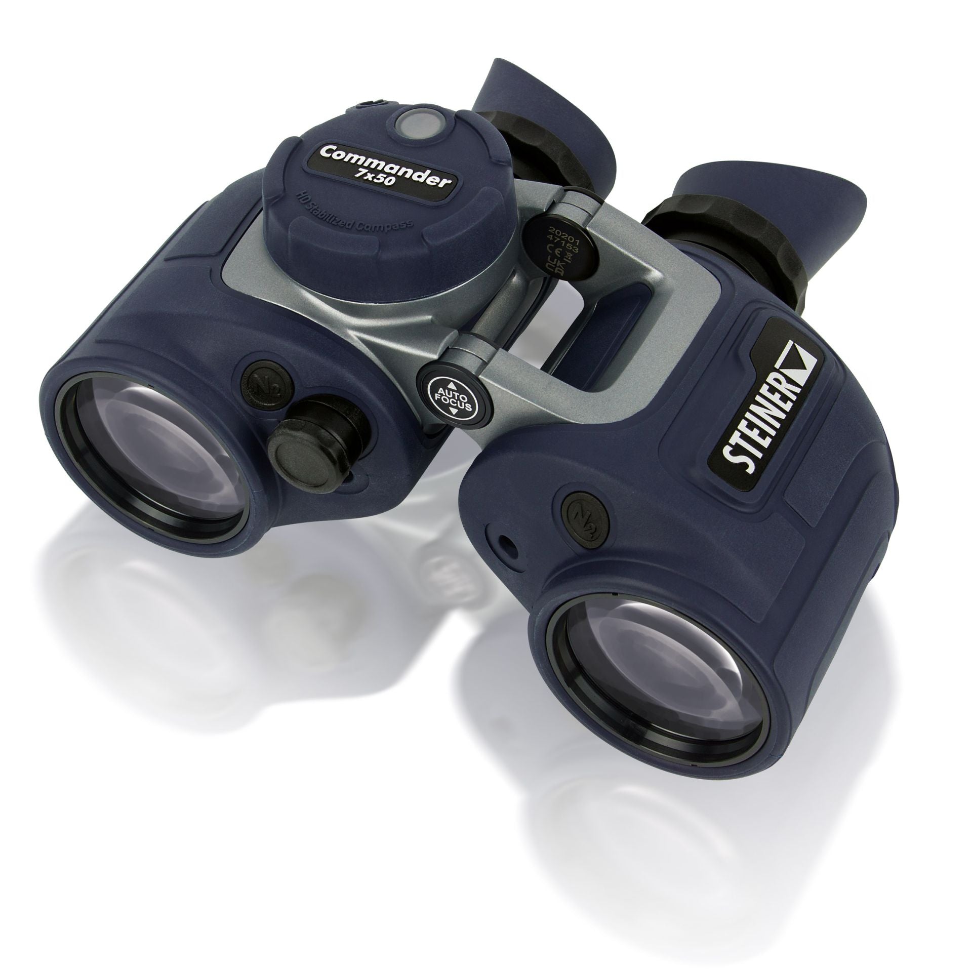 Steiner Commander 7x50c – Featureübersicht: größter HD-Kompass, Ergoflex, optische Exzellenz, überzeugende Qualität, 30 Jahre Garantie