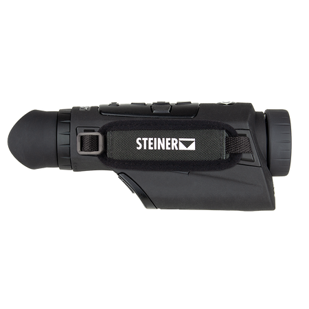 Steiner Commander Thermal – Frontansicht auf Objektivseite, Wärmebildoptik und Gehäusedetails