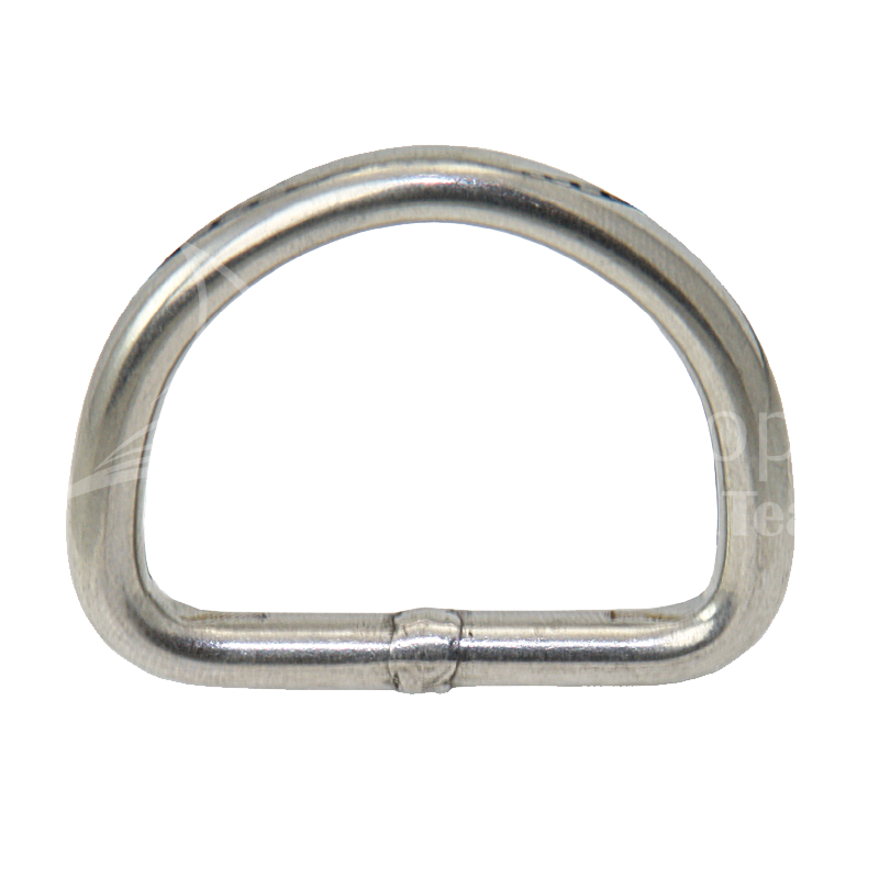 Seasure D-Ringe Edelstahl 1.4401 - Industriefinish 2000-3300 kg Bruchlast