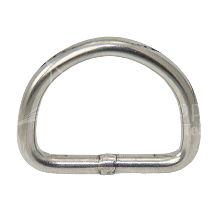 Seasure D-Ringe Edelstahl 1.4401 - Industriefinish 2000-3300 kg Bruchlast