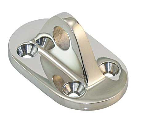 Decksbeschlag Edelstahl A4 - Klappverdecksbeschlag mit Lasche