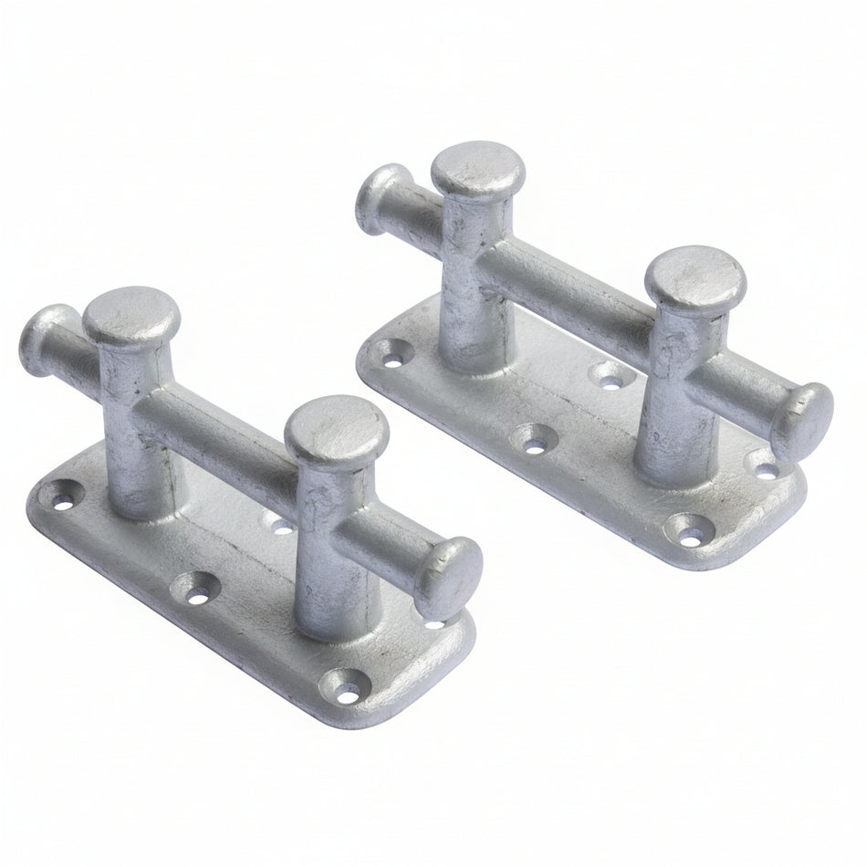 Doppelkreuzpoller für Yachthafen verzinkt 2 Größen