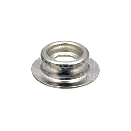 DOT DURABLE Planenknopf Zapfen - Messing vernickelt & Edelstahl Edelstahl