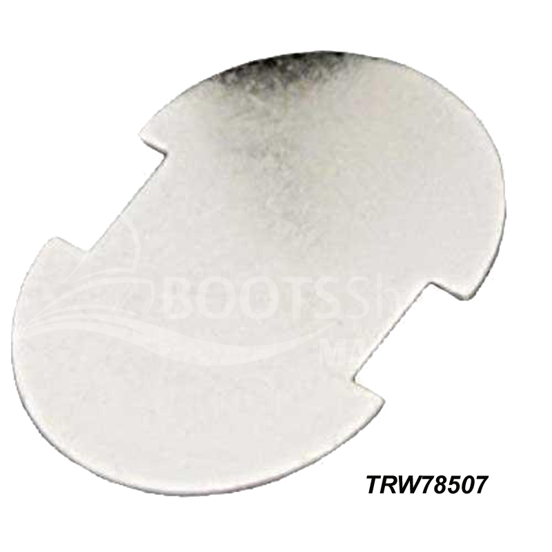 COMMON SENSE® DOT® Oberteile - Drehverschluss mit Federsystem Messing vernickelt TRW78507