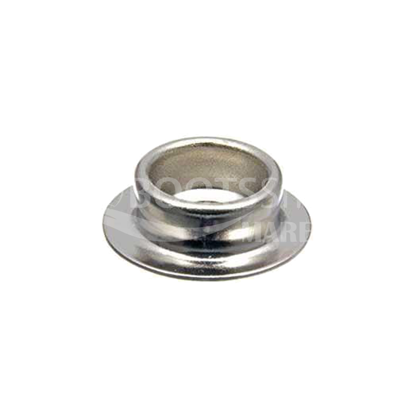 DOT Durable Zapfen mit flachem Absatz - Messing vernickelt 100 Stk.