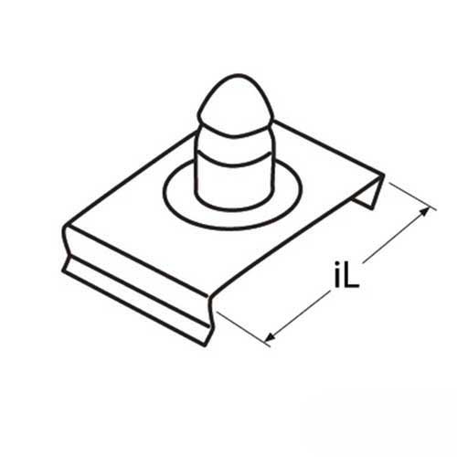 LIFT THE DOT Unterteil - Windschutzscheibenhalterung mit Clip