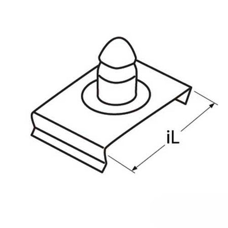 LIFT THE DOT Unterteil - Windschutzscheibenhalterung mit Clip