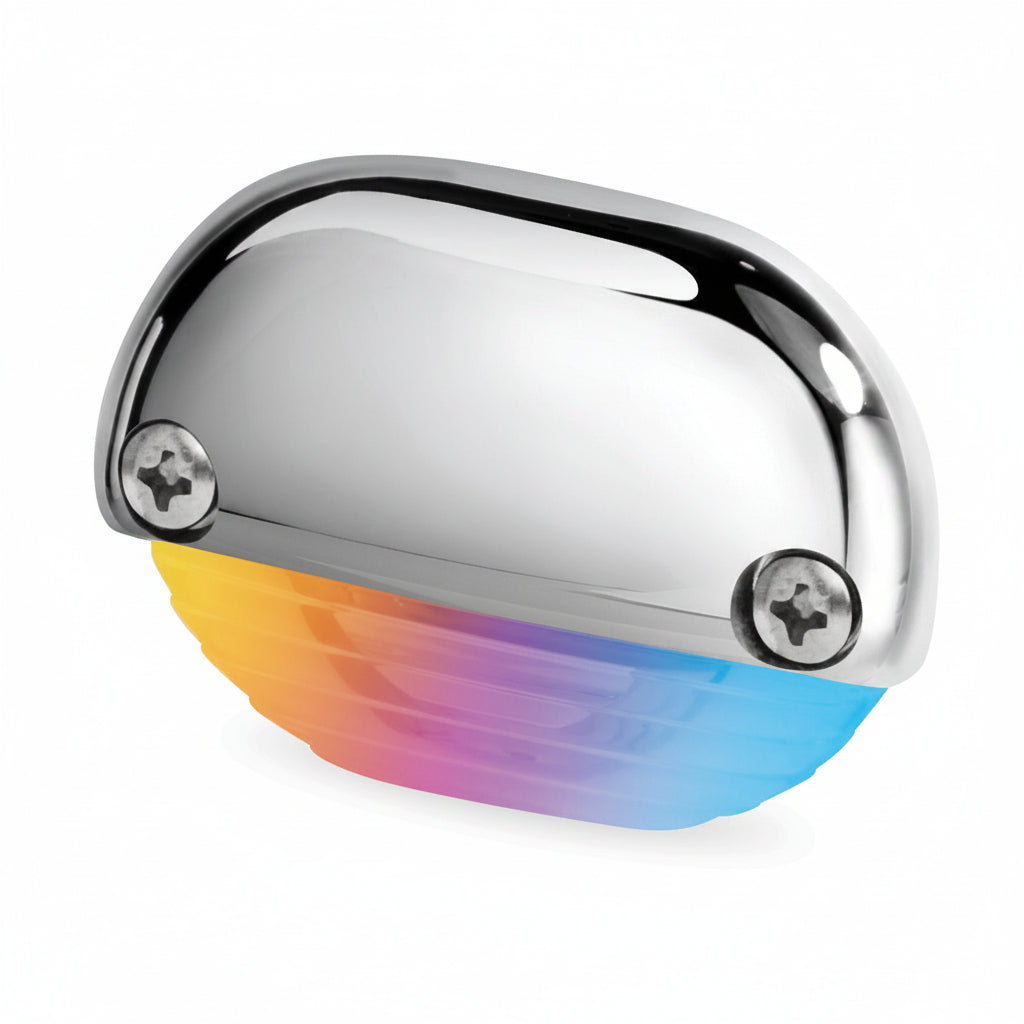 HELLA Marine APELO RGB Stufenlicht Edelstahl – Art.-Nr. HL958126551, RGB-Farbspektrum, Edelstahlgehäuse
