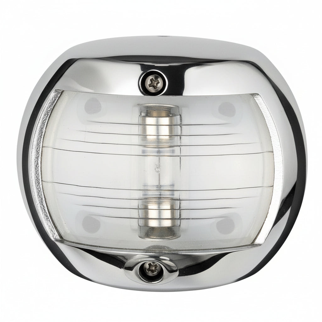 OSCULATI Positionsleuchte Compact 12 Edelstahl - Sphera Design RINA zugelassen bis 12m