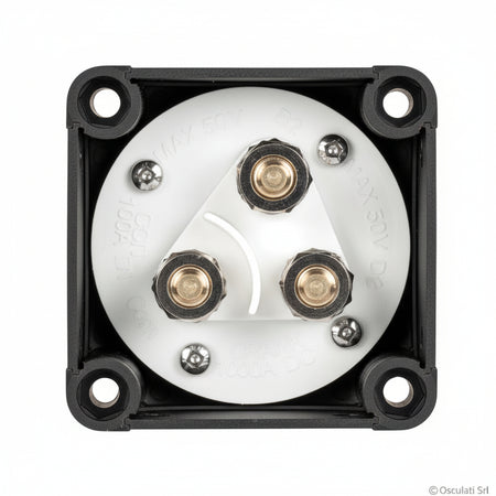 Batterieumschalter 12/24V 1000A - Batt.1 - Batt.2 - Batt.1+2 - OFF