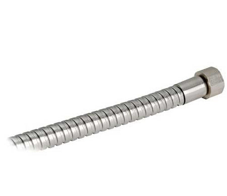 OSCULATI Brauseschlauch Chrome Edelstahl 1/2" + 3/8" - 2,5m