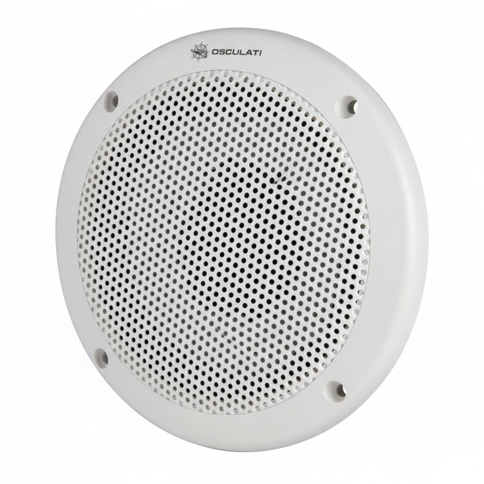 Osculati Ultra Slim Lautsprecher 150mm – IP65 wasserdicht, weiß