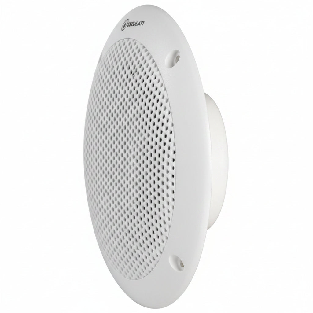 Osculati Ultra Slim Lautsprecher 180mm – IP65 wasserdicht, weiß