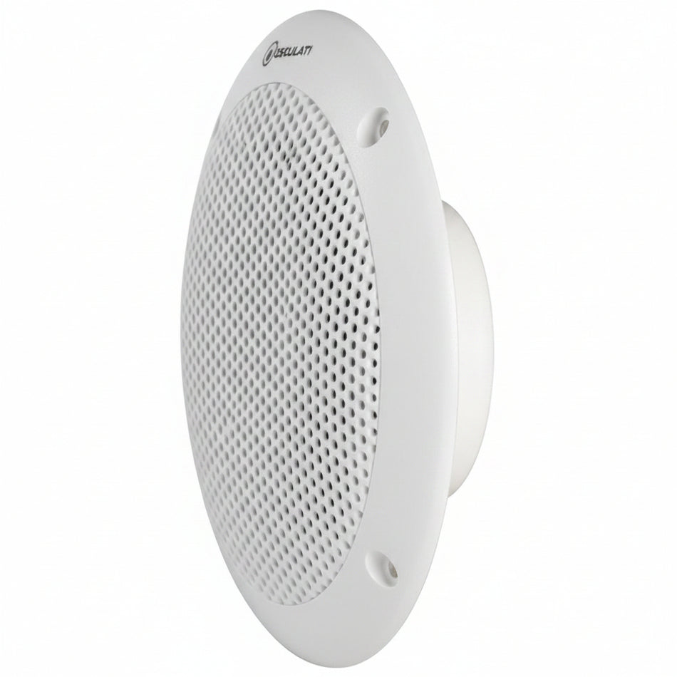 Osculati Ultra Slim Lautsprecher 180mm – IP65 wasserdicht, weiß