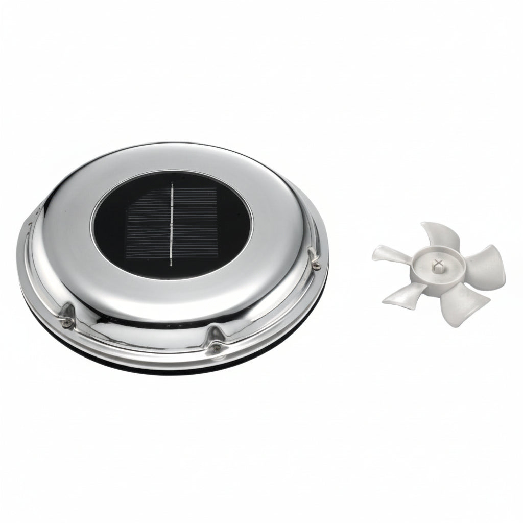 Solarvent selbstlaufender Solar-Lüfter - Belüftungssystem mit Edelstahlkuppel