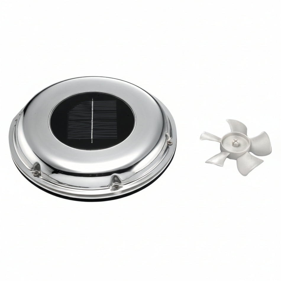 Solarvent selbstlaufender Solar-Lüfter - Belüftungssystem mit Edelstahlkuppel