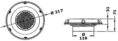Solarvent selbstlaufender Solar-Lüfter - Belüftungssystem mit Edelstahlkuppel