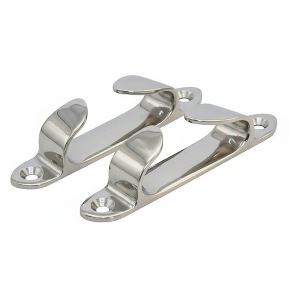 Edelstahllippen per Paar asymmetrisch 2 Größen