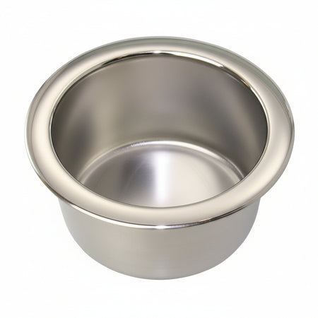 Einbau Becher- und Getränkehalter - Edelstahl ohne Wasserablauf