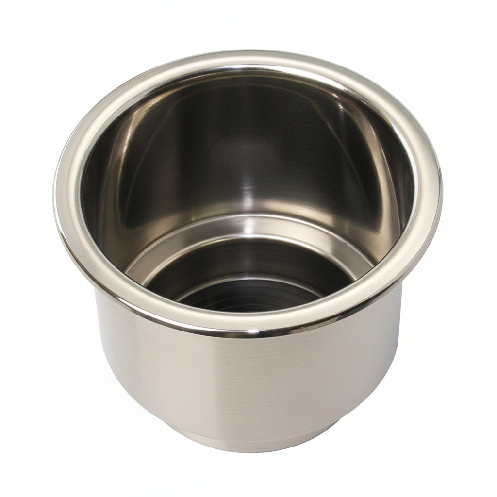 Flaschen- und Becherhalter - Einbau mit Wasserablauf