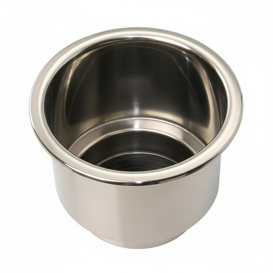 Flaschen- und Becherhalter - Einbau mit Wasserablauf