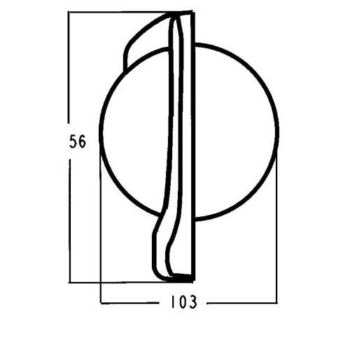 Silva Kompass Mod. 102 BH - Segelbootkompass mit Krängungsanzeige