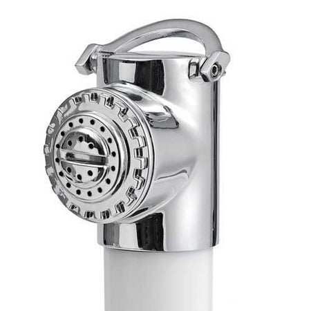 OSCULATI Einbaudusche mit PVC Schlauch netzverstärkt - weiß oder verchromt 4m